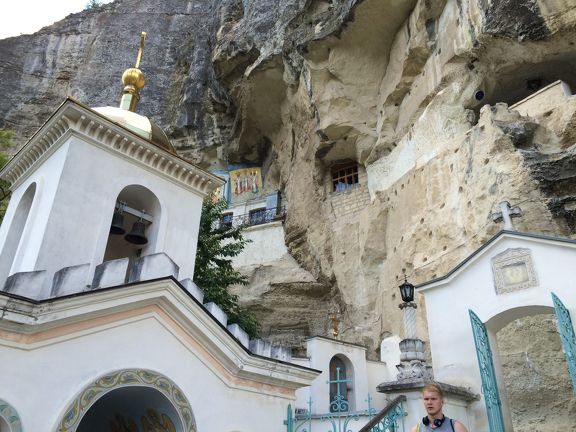 2016-07-10 Bakhchysarai, Ouspinski monastère 05